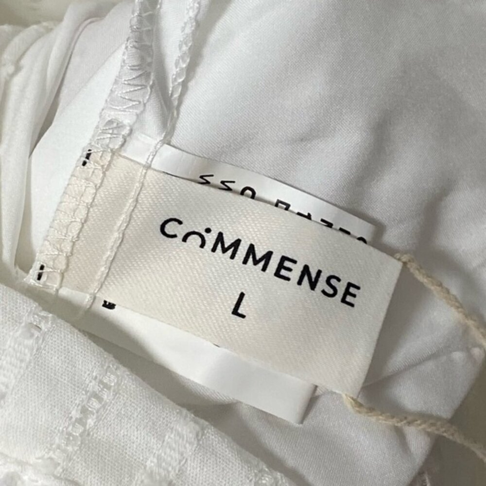 Commense White Strappy Maxi Dress NWT size L - Picture 6 of 8